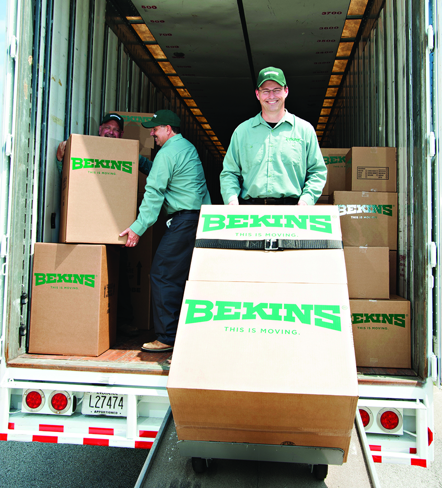Bekins Professional movers in dallas tx